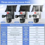 6MP 4G Solar PTZ Security Camera 360° Triple Lens Outdoor - Image 6