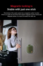 Monster M3 Magnetic Clip-On Mini Bluetooth Speaker | Wearable Portable Outdoor Speaker with Deep Bass & Mic - Image 14