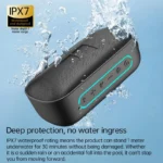 Monster D133 Portable Bluetooth Speaker, Hi-Fi Stereo Surround Wireless Speaker with Built-in Microphone and Audio Player - Image 5