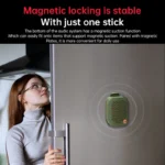 Monster M3 Magnetic Clip-On Mini Bluetooth Speaker | Wearable Portable Outdoor Speaker with Deep Bass & Mic - Image 5