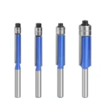 4pcs Flush Trim Router Bit Set for Woodworking - Image 9