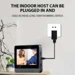 Wireless Visual Intercom Doorbell with 4.3‑inch IPS Display, 2.4G Wi‑Fi, and Night Vision - Image 6