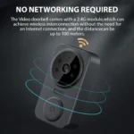 Wireless Visual Intercom Doorbell with 4.3‑inch IPS Display, 2.4G Wi‑Fi, and Night Vision - Image 10