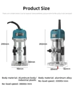 Electric Router Trimmer 800W/2000W 220V Wood Milling Tool for Woodworking - Image 31