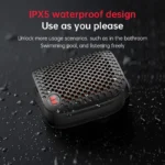 Monster M3 Magnetic Clip-On Mini Bluetooth Speaker | Wearable Portable Outdoor Speaker with Deep Bass & Mic - Image 4