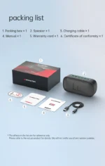 Monster D133 Portable Bluetooth Speaker, Hi-Fi Stereo Surround Wireless Speaker with Built-in Microphone and Audio Player - Image 21